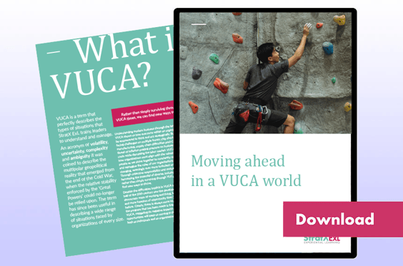 VUCA whitepaper Download landing page